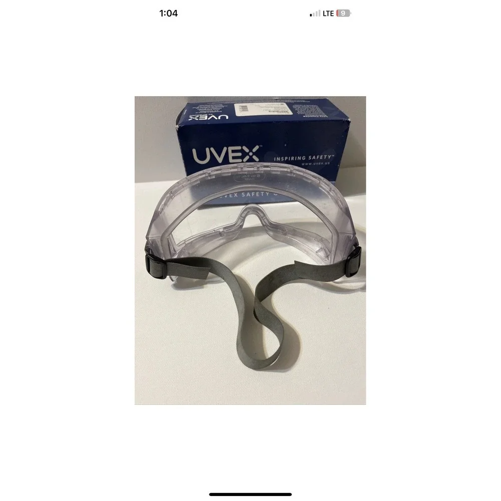 Uvex by Honeywell Panoramic Lens Eye Safety Protection Clear Body One Size S345C